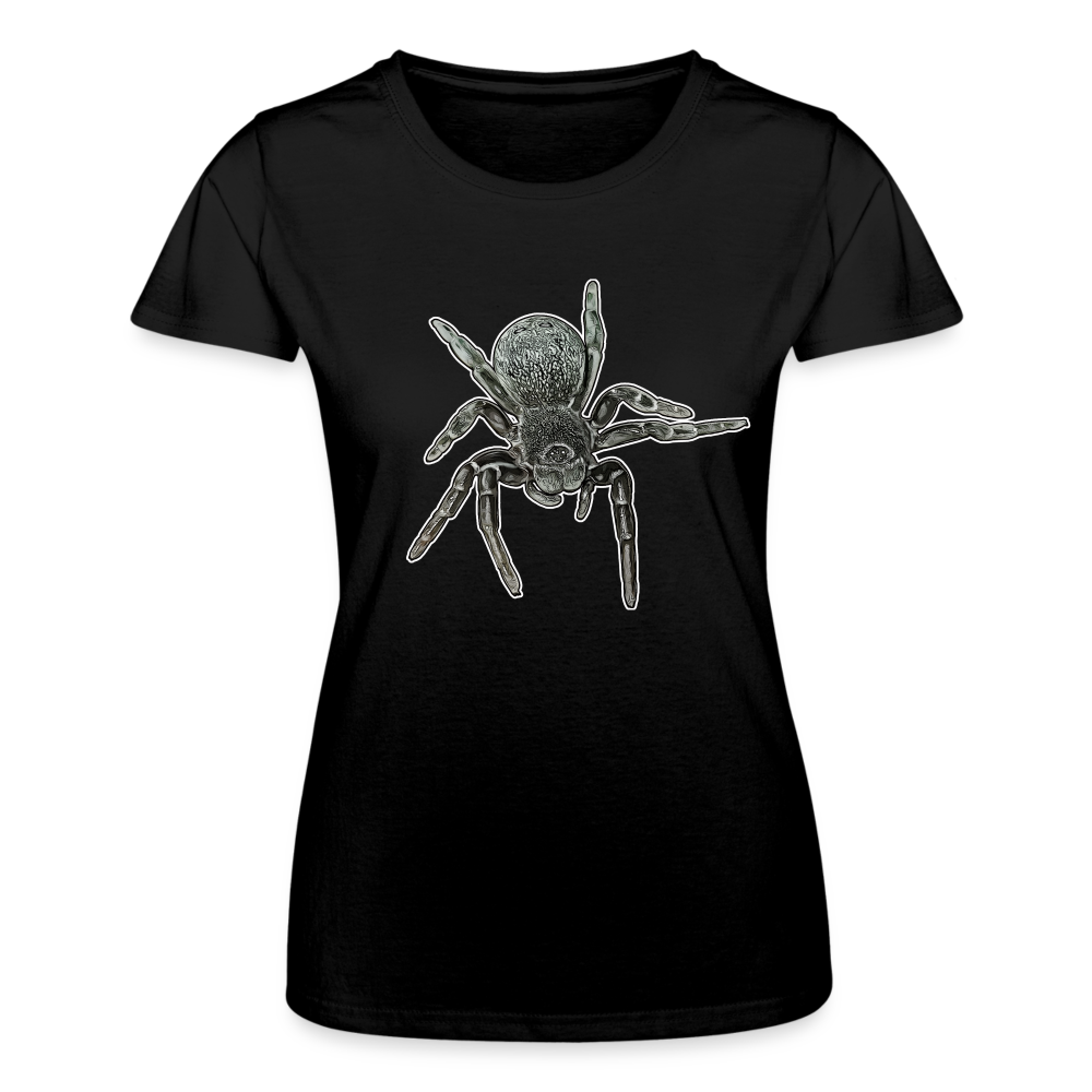 Frauen Fruit of the Loom T-Shirt Eresus walckenaeri - Schwarz