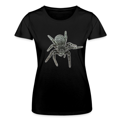 Frauen Fruit of the Loom T-Shirt Eresus walckenaeri - Schwarz