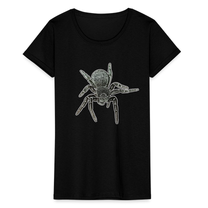 Frauen Fruit of the Loom T-Shirt Eresus walckenaeri - Schwarz