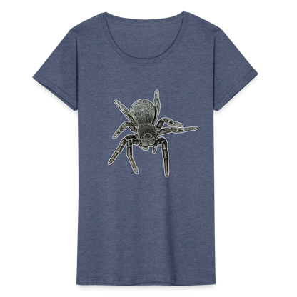 Frauen Fruit of the Loom T-Shirt Eresus walckenaeri - Navy meliert