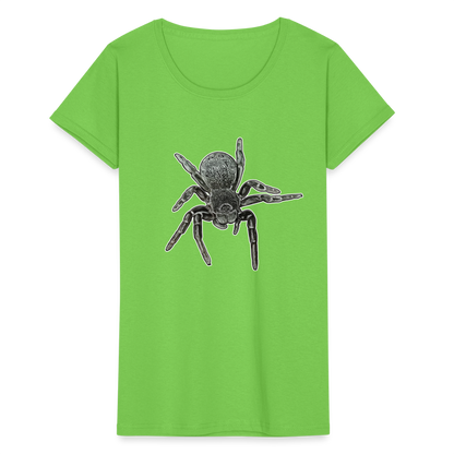 Frauen Fruit of the Loom T-Shirt Eresus walckenaeri - Hellgrün