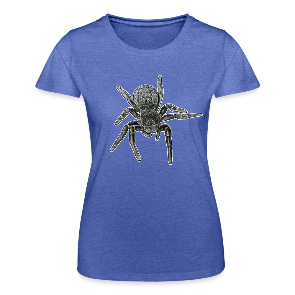 Frauen Fruit of the Loom T-Shirt Eresus walckenaeri - Blau meliert