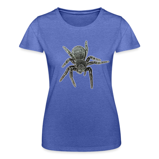 Frauen Fruit of the Loom T-Shirt Eresus walckenaeri - Blau meliert