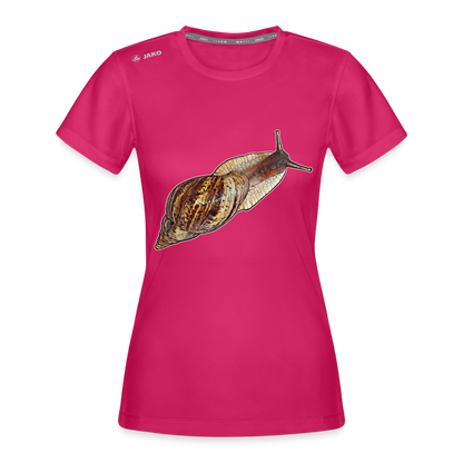 Frauen JAKO Sportswear T-Shirt Achatina reticulata wildfarben - dunkles Pink