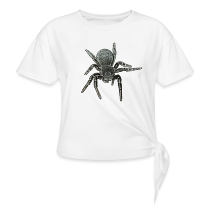 Frauen Knotenshirt Eresus walckenaeri - weiß