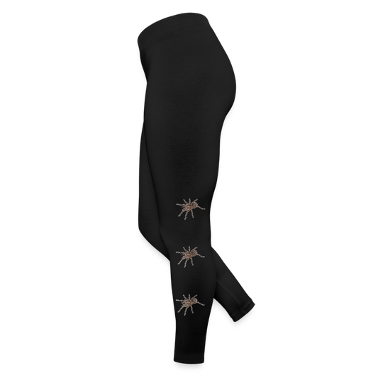 Frauen Jersey Leggings Theraphosa stirmi juvenile - Schwarz