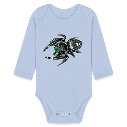 Baby Bio Body lang Phidippus regius White Bahamas male - Sky