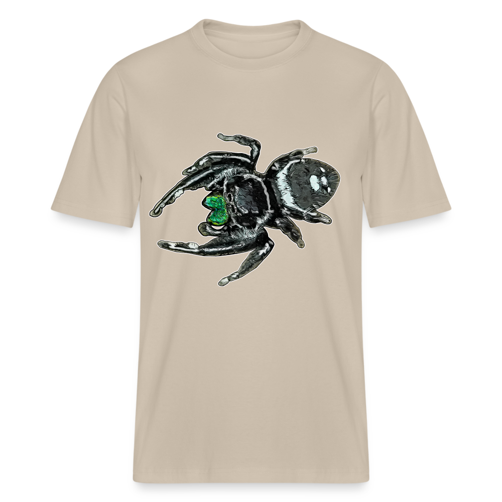 Unisex Stanley & Stella Bio-T-Shirt Phidippus regius White Bahamas male - Beige