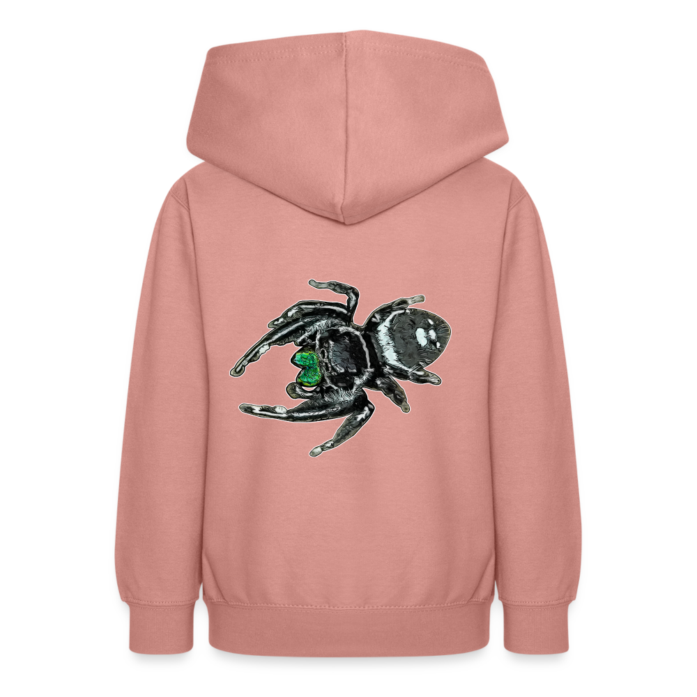 Teenager Hoodie Phidippus regius White Bahamas male - Altrosa