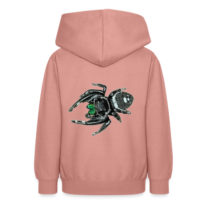 Teenager Hoodie Phidippus regius White Bahamas male - Altrosa