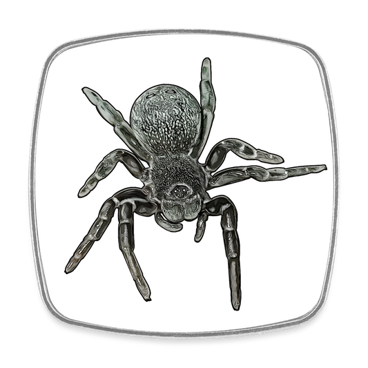 Kühlschrankmagnet eckig Eresus walckenaeri - weiß