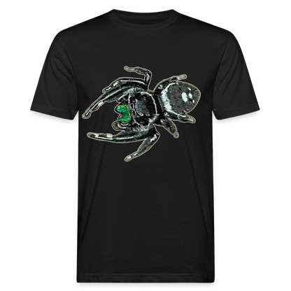 Männer Bio-T-Shirt Phidippus regius White Bahamas male - Schwarz
