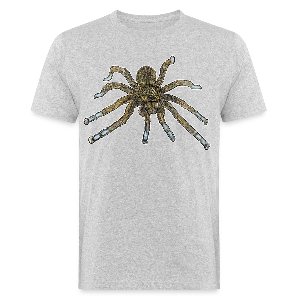 Männer Bio-T-Shirt Idiothele mira - Grau meliert