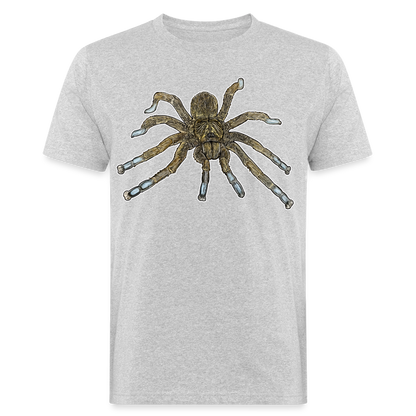 Männer Bio-T-Shirt Idiothele mira - Grau meliert