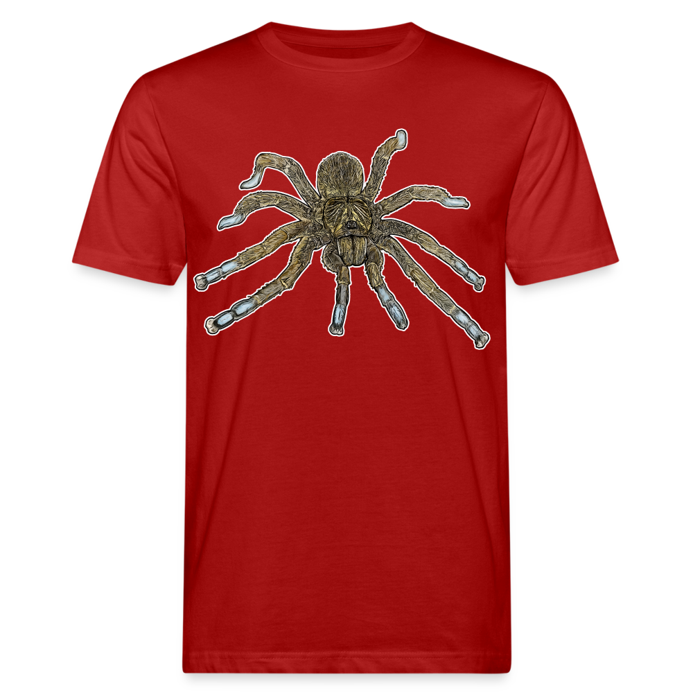 Männer Bio-T-Shirt Idiothele mira - Dunkelrot