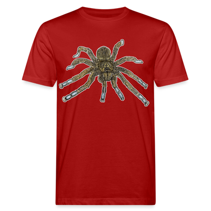 Männer Bio-T-Shirt Idiothele mira - Dunkelrot