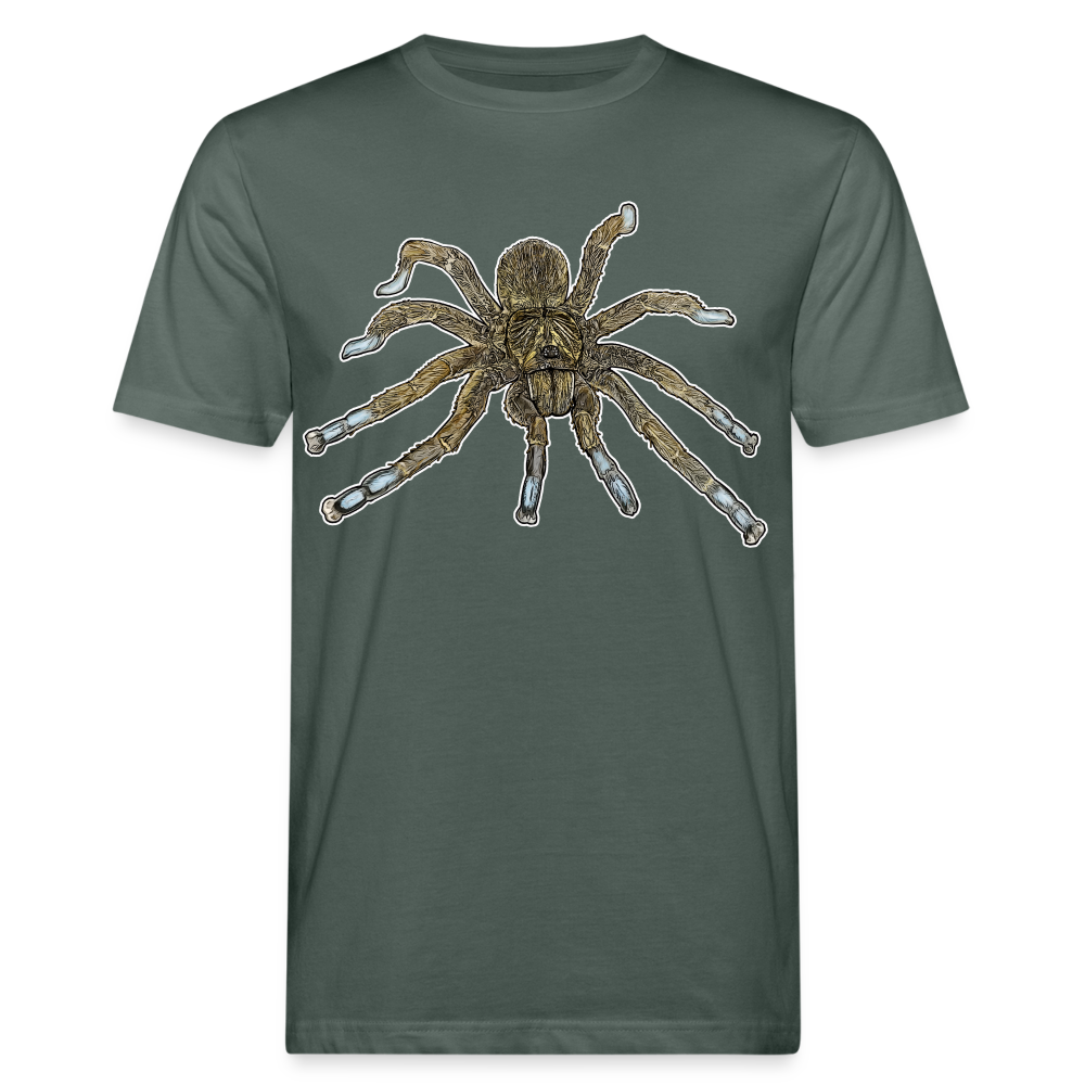 Männer Bio-T-Shirt Idiothele mira - Graugrün