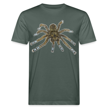 Männer Bio-T-Shirt Idiothele mira - Graugrün