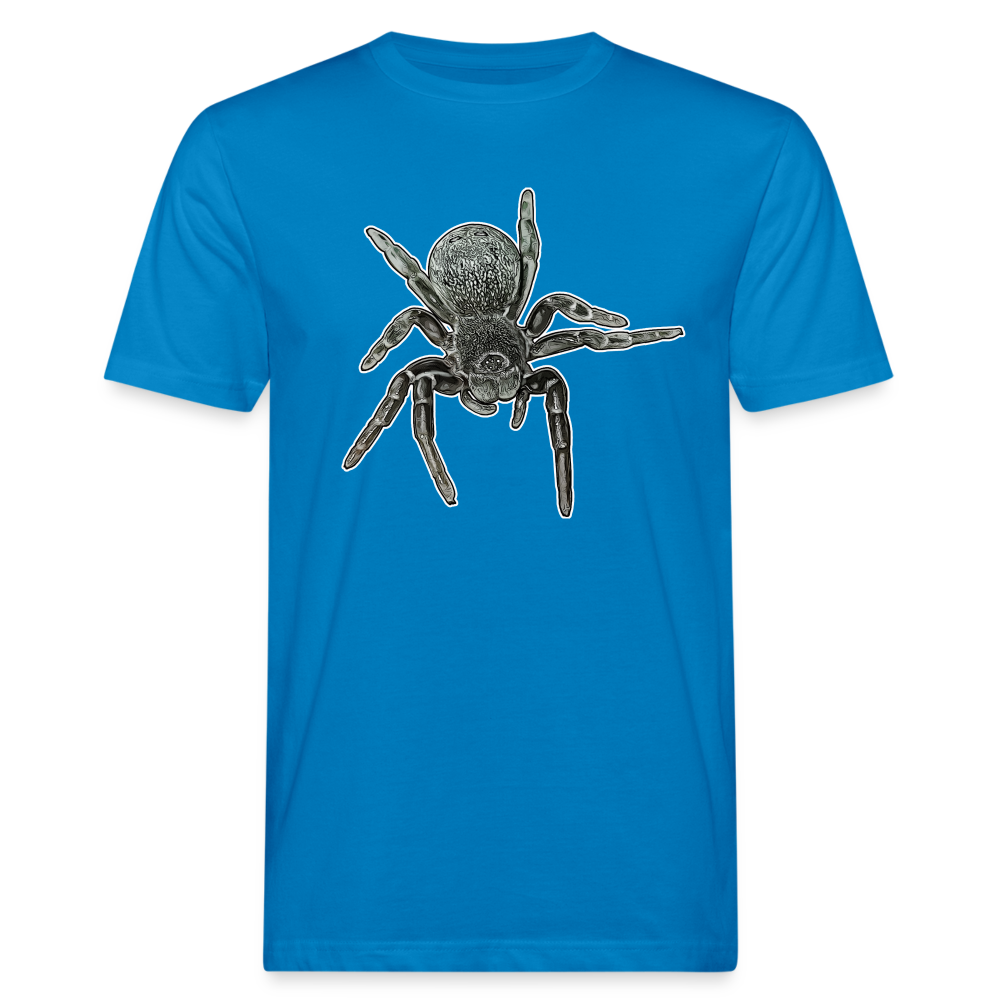 Männer Bio-T-Shirt Eresus walckenaeri - Pfauenblau