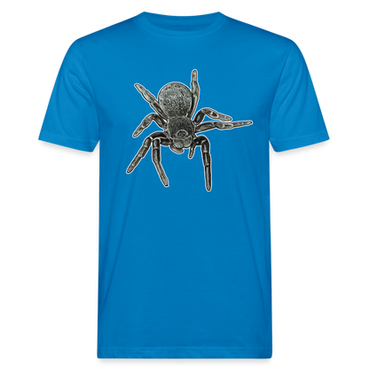Männer Bio-T-Shirt Eresus walckenaeri - Pfauenblau