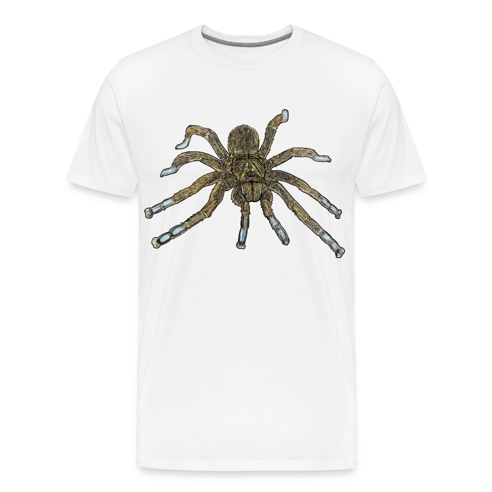 Männer Basic T-Shirt Idiothele mira - weiß