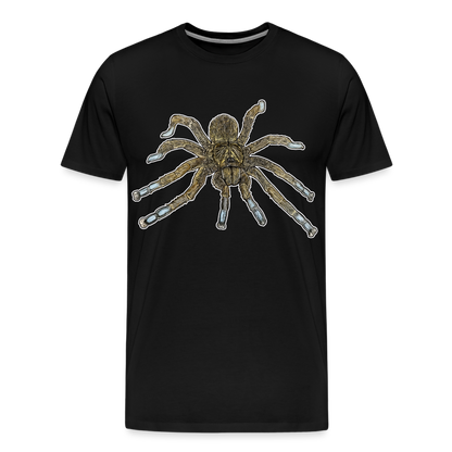 Männer Basic T-Shirt Idiothele mira - Schwarz