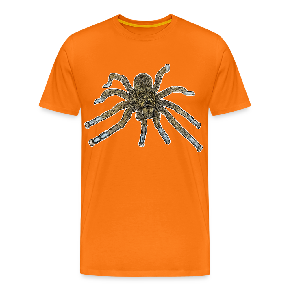 Männer Basic T-Shirt Idiothele mira - Orange