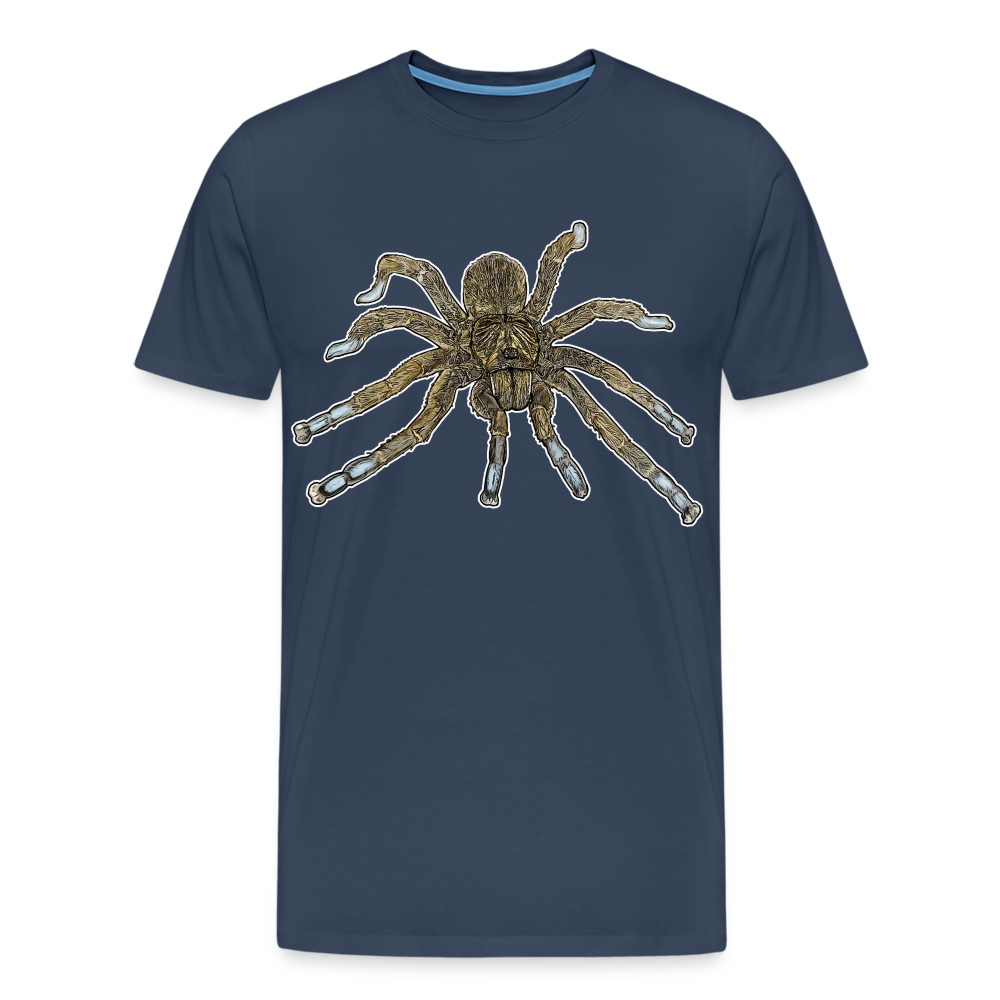 Männer Basic T-Shirt Idiothele mira - Navy