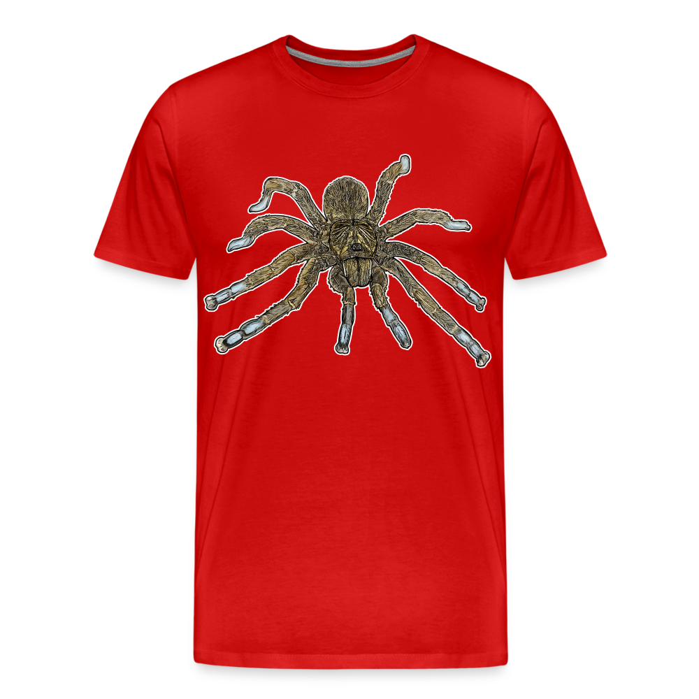 Männer Basic T-Shirt Idiothele mira - Rot