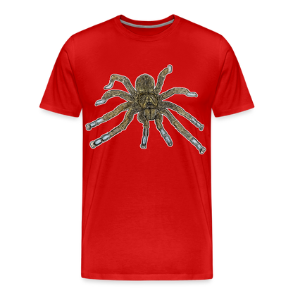 Männer Basic T-Shirt Idiothele mira - Rot