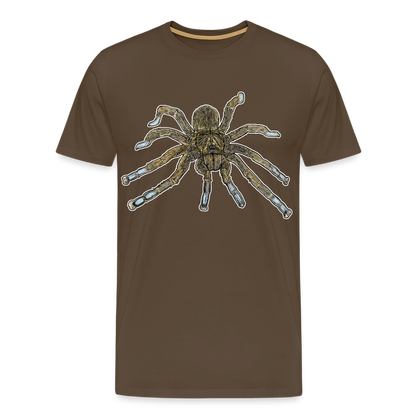 Männer Basic T-Shirt Idiothele mira - Edelbraun