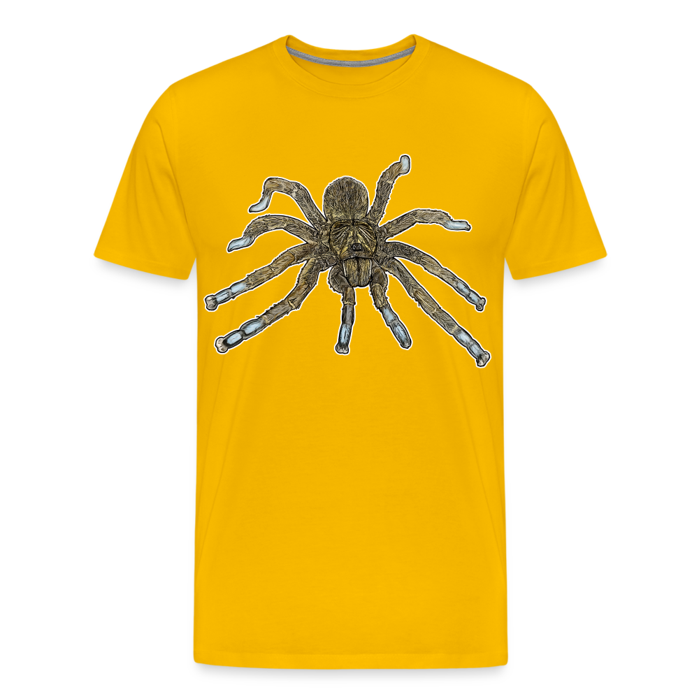 Männer Basic T-Shirt Idiothele mira - Sonnengelb