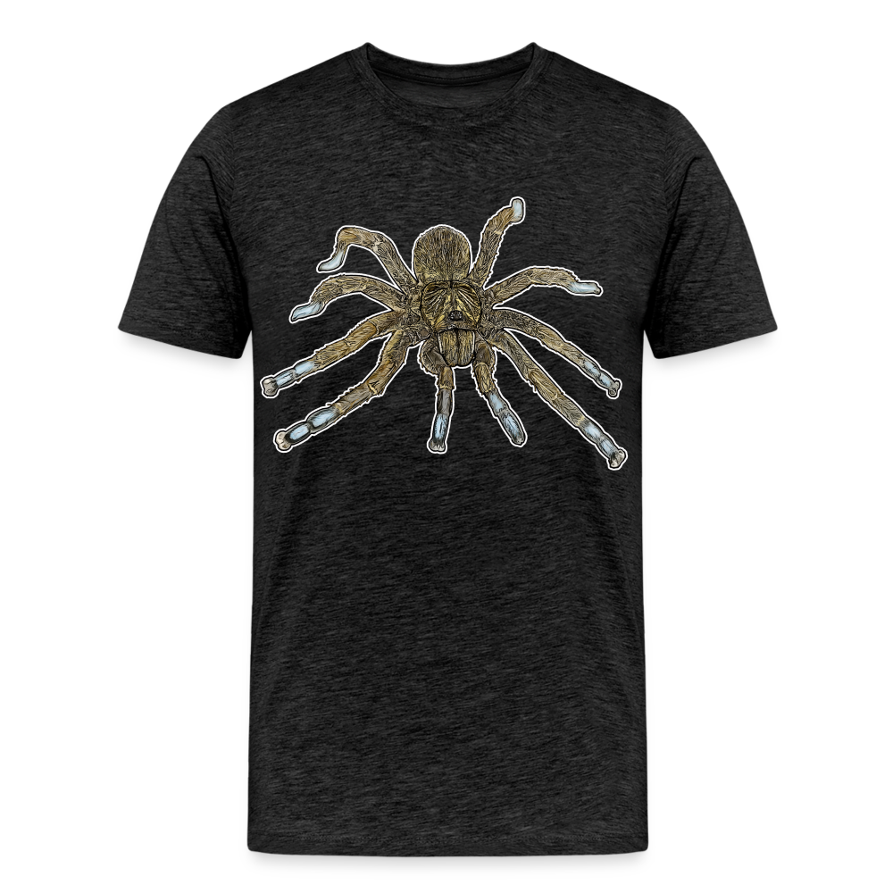 Männer Basic T-Shirt Idiothele mira - Anthrazit