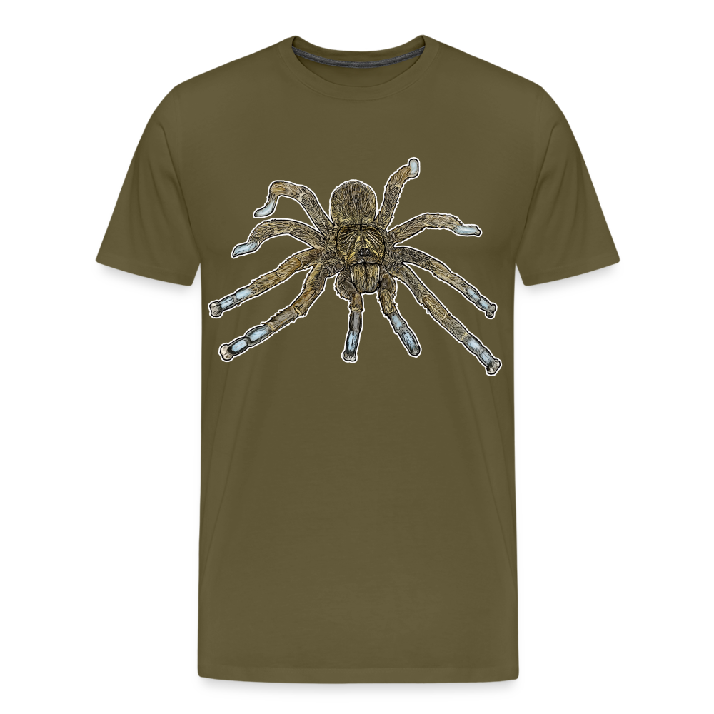 Männer Basic T-Shirt Idiothele mira - Khaki