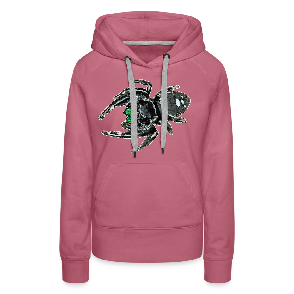 Frauen Hoodie Phidippus regius White Bahamas male - Malve