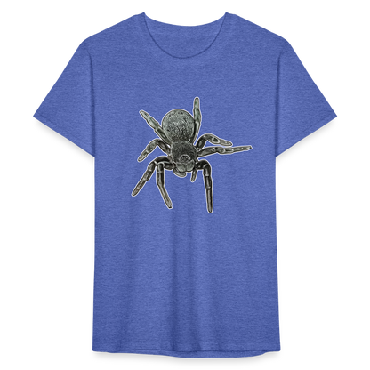 Männer Fruit of the Loom T-Shirt Eresus walckenaeri - Blau meliert