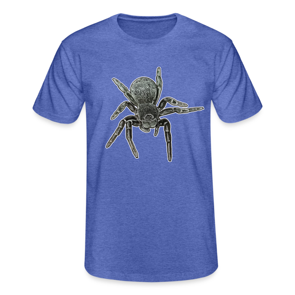 Männer Fruit of the Loom T-Shirt Eresus walckenaeri - Blau meliert