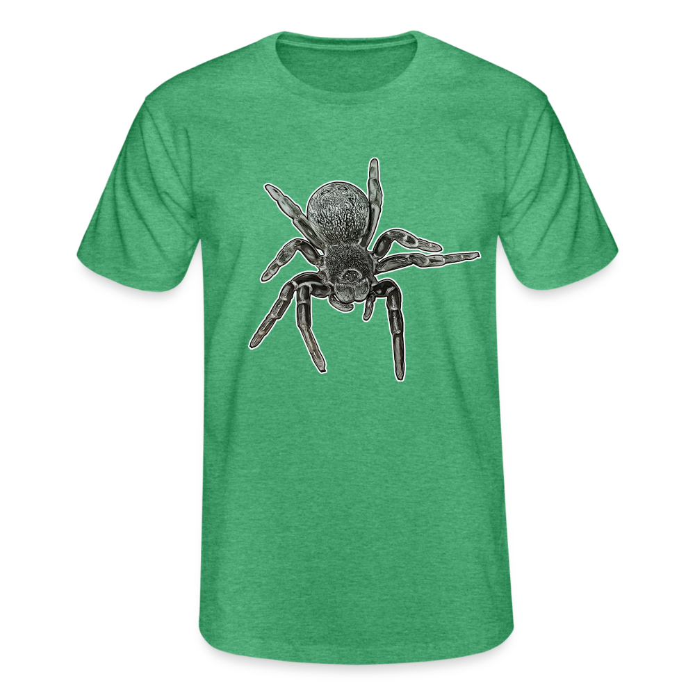 Männer Fruit of the Loom T-Shirt Eresus walckenaeri - Grün meliert