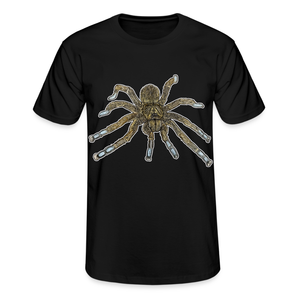 Männer Fruit of the Loom T-Shirt Idiothele mira - Schwarz