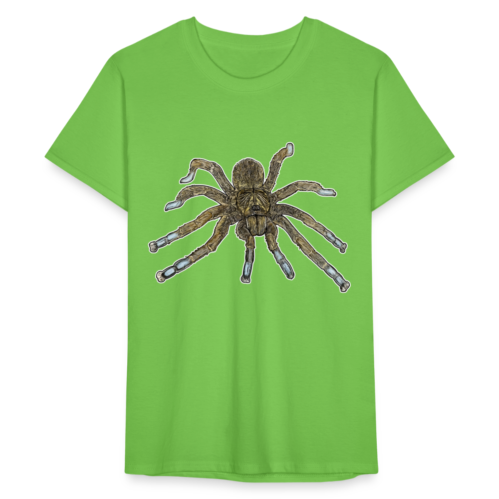 Männer Fruit of the Loom T-Shirt Idiothele mira - Hellgrün