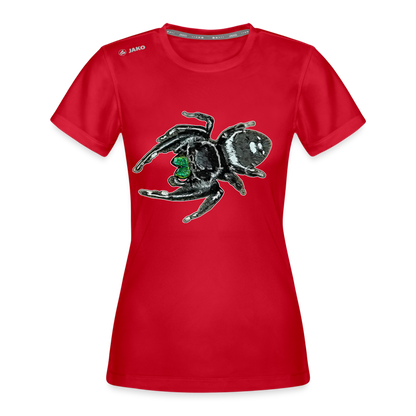 Frauen JAKO Sportswear T-Shirt Phidippus regius White Bahamas male - Rot