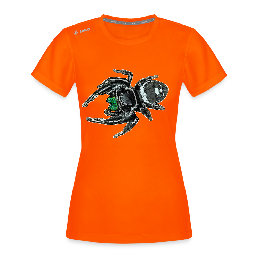 Frauen JAKO Sportswear T-Shirt Phidippus regius White Bahamas male - Neonorange
