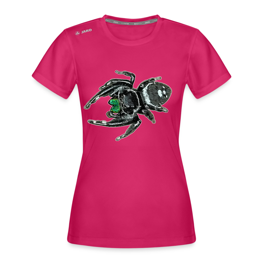 Frauen JAKO Sportswear T-Shirt Phidippus regius White Bahamas male - dunkles Pink
