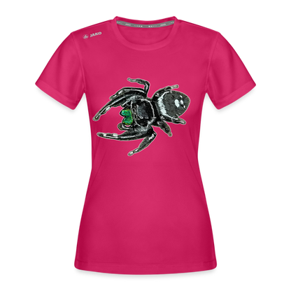 Frauen JAKO Sportswear T-Shirt Phidippus regius White Bahamas male - dunkles Pink
