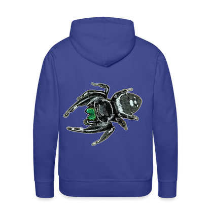 Männer Hoodie Phidippus regius White Bahamas male - Königsblau