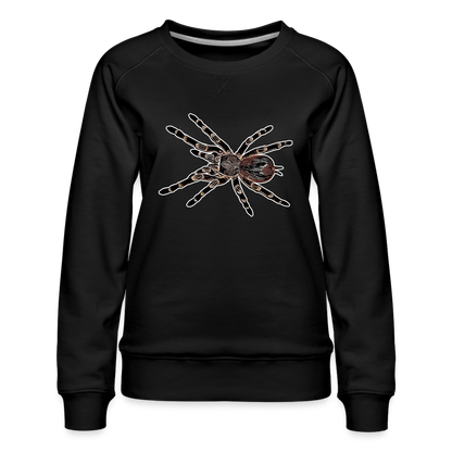 Frauen Pullover Acanthoscurria geniculata - Schwarz