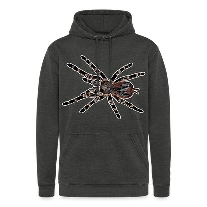 Unisex Vintage Hoodie Acanthoscurria geniculata - Vintage Schwarz