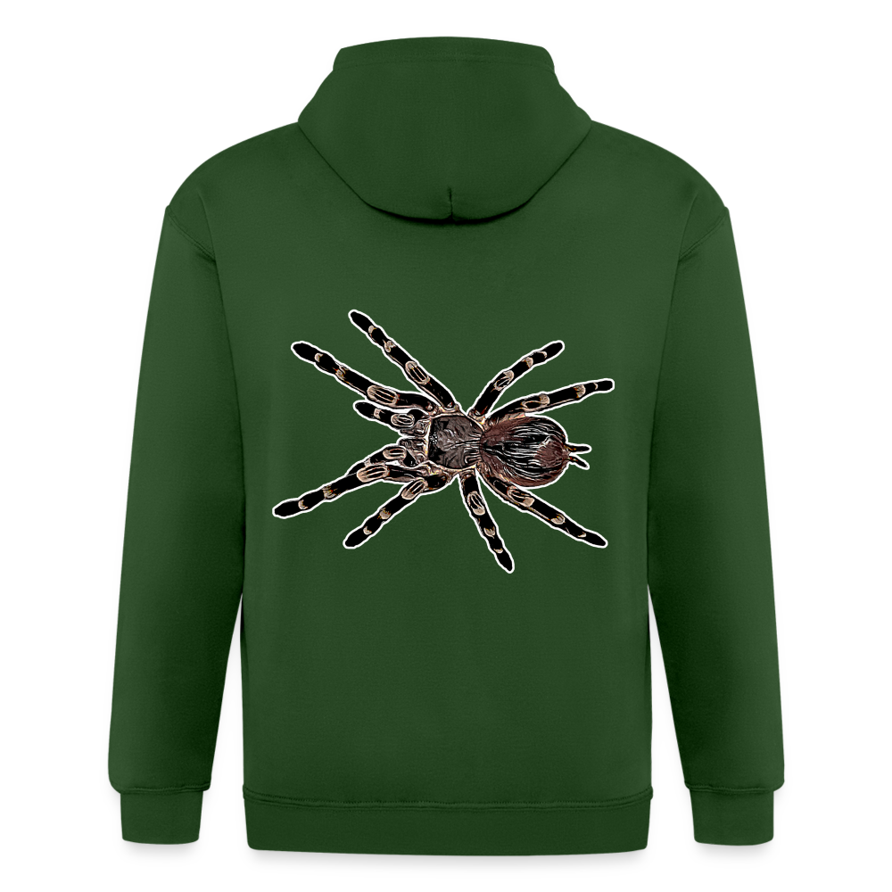 Männer Heavyweight Zip-Hoodie Acanthoscurria geniculata - Forrest