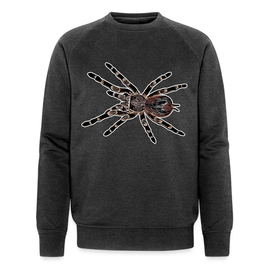 Männer Stanley & Stella Bio-Sweatshirt Acanthoscurria geniculata - Dunkelgrau meliert