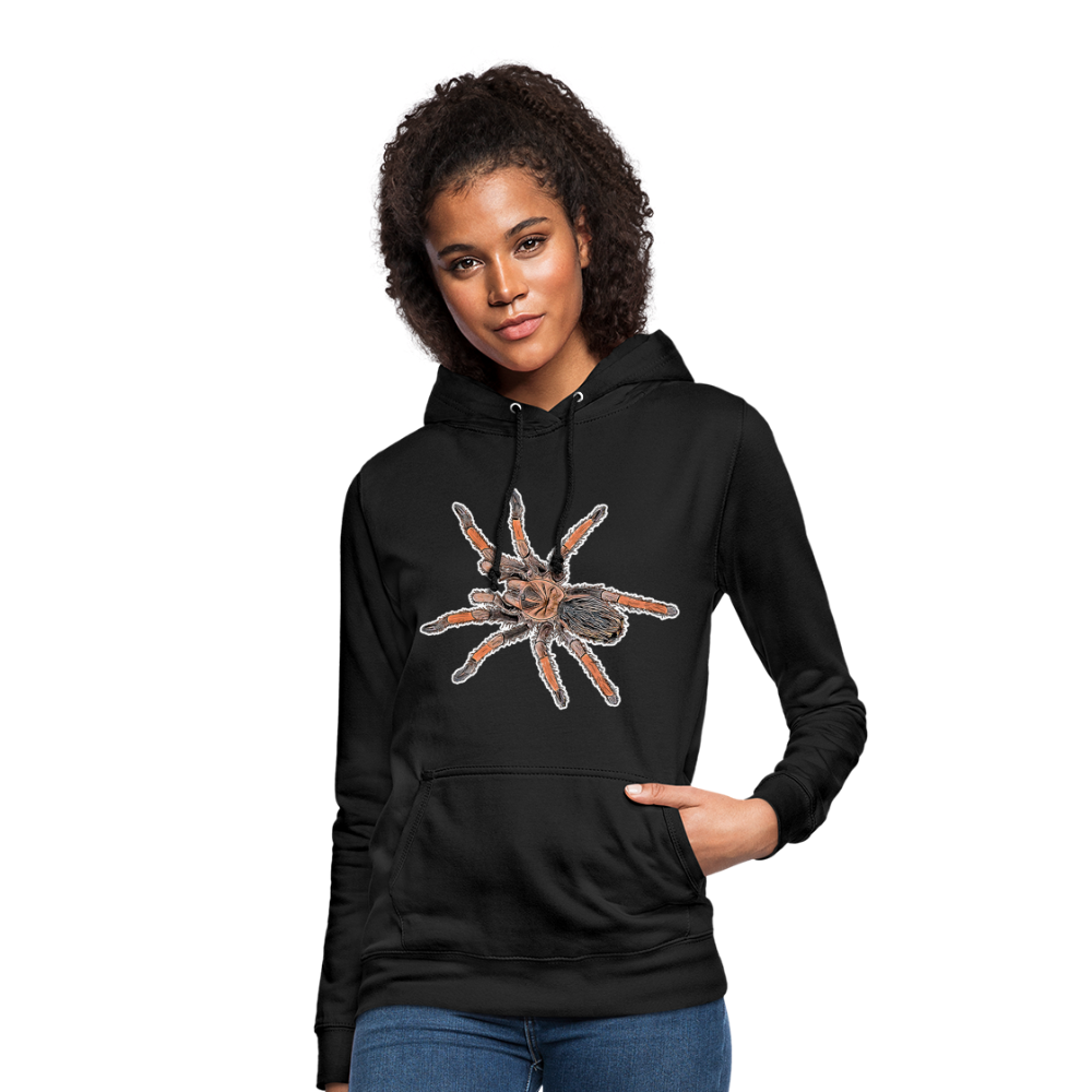 Frauen Freizeit-Hoodie Brachypelma emilia - Schwarz